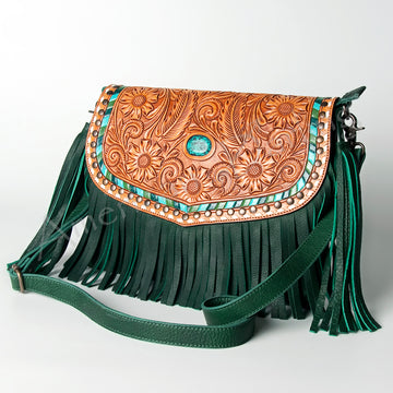 American Darling Crossbody Hand Tooled Genuine Leather Women Bag Western Handbag Purse